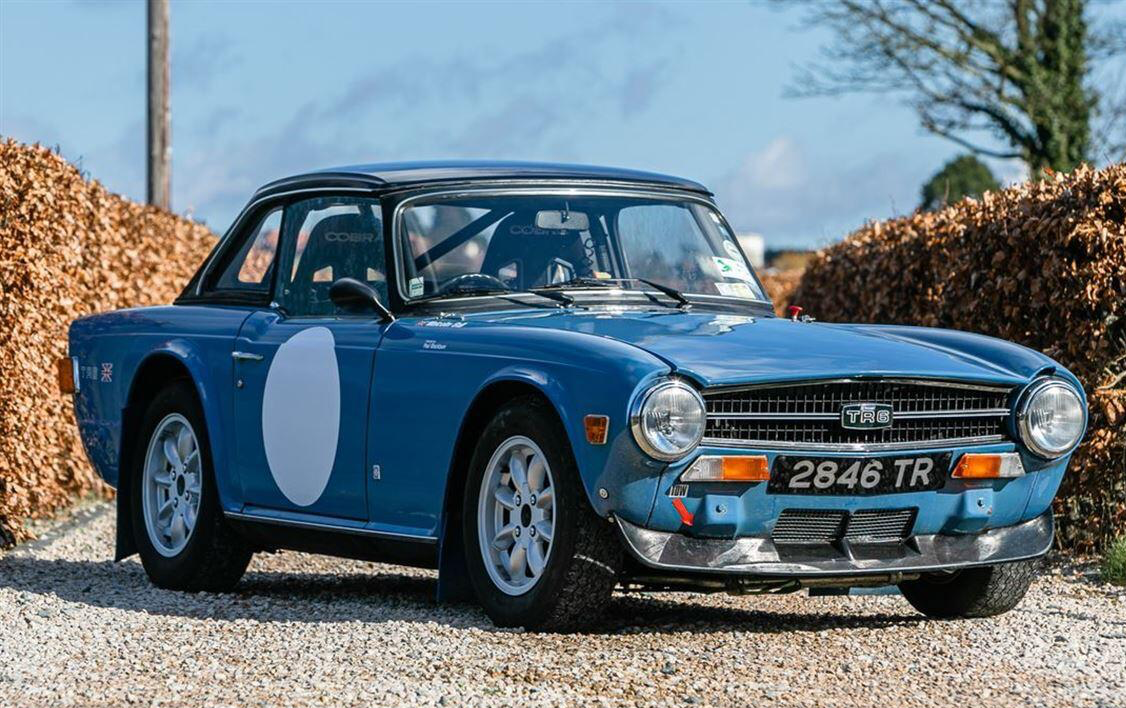 triumph tr6 stage rally car - 价格可以商议